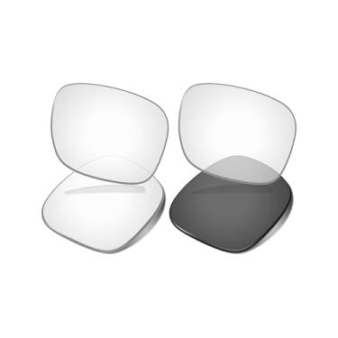 Imagem de Vonxyz Lentes de reposição para óculos inteligentes Ray-Ban Meta Wayfarer RW4006 50 mm - Transição ativada fotocrômica preta transparente e transparente