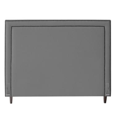Imagem de Cabeceira Cama Box Casal Queen Size Maísa 160cm Com Frame Linho Cinza - Desk Design