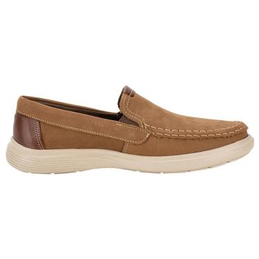 Imagem de Sapato Mocassim Masculino Pegada Couro Camel 142201-07
