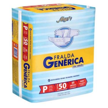 Imagem de Fralda Descartável Geriátrica GENÉRICA Adulto Absorv Incontinencia Uri