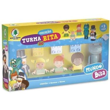 Imagem de Blocos Montar Mundo Do Bita 5 Bonecos Infantil Monte Libano