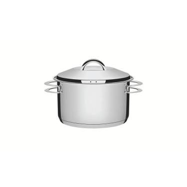 Imagem de Caçarola Tramontina Solar Funda Em Aço Inox Fundo Triplo Com Tampa E Alças 16 Cm 1,8 L Tramontina