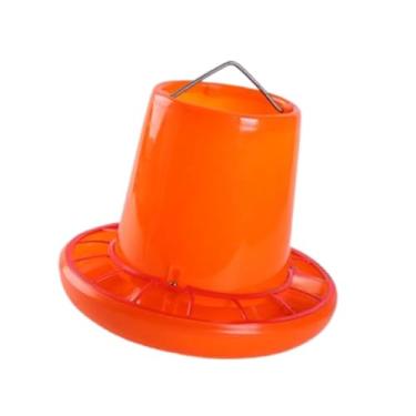 Imagem de Bothyi Alimentador automático para galinhas, balde de alimentação para galinhas, pintinhos de jardim, gramado com alça de transporte, recipiente de, Style a