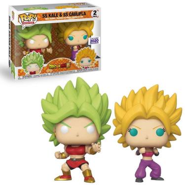 Imagem de Funko Pop Dragonball Super Saiyan SS Kale & SS Caulifla 2-pack