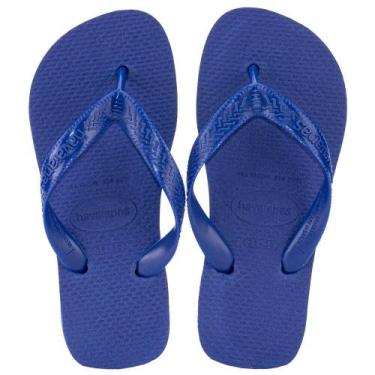 Imagem de Chinelo infantil top kids havaianas 4000029, Marinho, 29/30