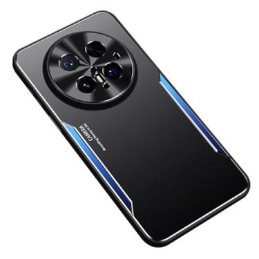 Imagem de FWYANZH Capa para Honor Magic 8 Pro/8, capa de proteção completa para câmera antiarranhões PC rígido fino à prova de choque, azul, 8Pro