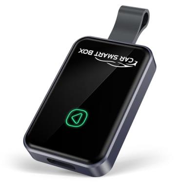 Imagem de Adaptador CarPlay sem fio para Apple iPhone, converte com fio de fábrica para sem fio, conexão automática, zero atraso, suporta assistente de voz, compatível com carros com fio OEM CarPlay e iOS 10+