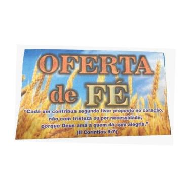 Imagem de Envelope Colado Oferta de Fé - 100 Unidades - no-brand