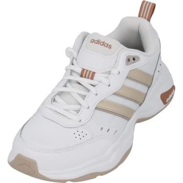 Imagem de adidas Tênis feminino, Cloud White Wonder Gold Met Wonder Bege, 34