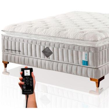 Imagem de Colchão De Látex Qgel Com Cobre Plus King 193x203cm