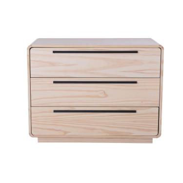 Imagem de Cômoda Infantil Canto Redondo Coleção Wave Divicar Nature