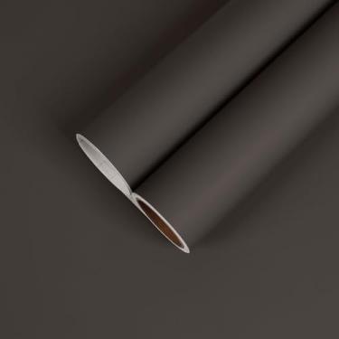 Imagem de CHIHUT Papel de parede de contato marrom Mocha para quarto, banheiro, impermeável, rolo de papel de parede de vinil 30,5 cm x 1,198 cm, autoadesivo, amigável ao locatário, papel de parede marrom