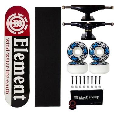 Imagem de Skate Element Montado 8.0 Roda Next 53mm Truck 139mm-Masculino