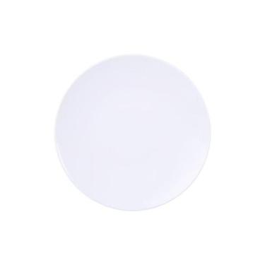 Imagem de Prato Sobremesa Tramontina Paula em Porcelana Branca 23cm, 23 cm