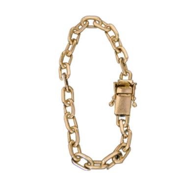 Imagem de Pulseira Moeda Antiga Carti Fecho Bomba 8Mm Nao Perde A Cor