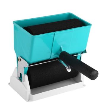 Imagem de FTVOGUE Aplicador de Cola, Colador de Rolo Fácil, Aplicador de Cola Portátil Portátil de 180ml / 320ml Com Design de Alça, Simples de Usar, para de PVC, Látex e de Madeira, Uso Com Rolo, Loção (Plástico + Metal)