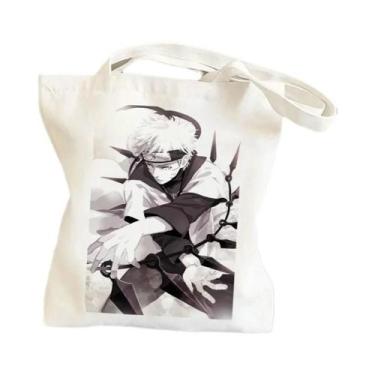 Imagem de Bolsa Tote Dobrável De Grande Capacidade NARUTO Anime, Bolsa De Ombro 