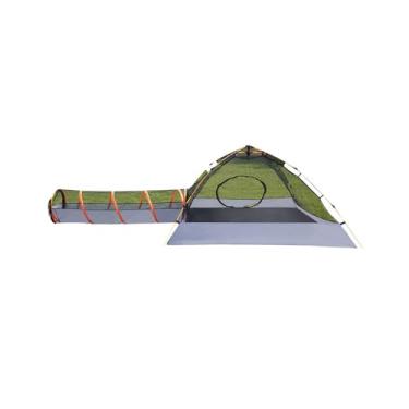 Imagem de Abrigos de Brincadeira para Gatos ao Ar Livre Exercício Pets com Túneis Casa Portátil e Plegável Cães Coelhos Pequenos Animais Tela Respirável Tecido Oxford Fácil Montar Armazenar Sombra Ambiente Gran