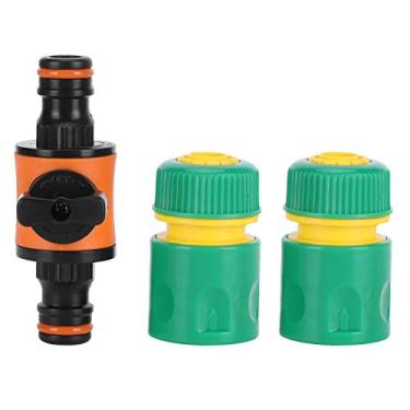 Imagem de LiebeWH Conectores Rápidos de Jardim de Conexão de Rosca, Adaptador de Conector de Mangueira ABS para Sistemas de Irrigação Com Conectores Rápidos de Jardim Kit de Reparo de Mangueira Acessórios de