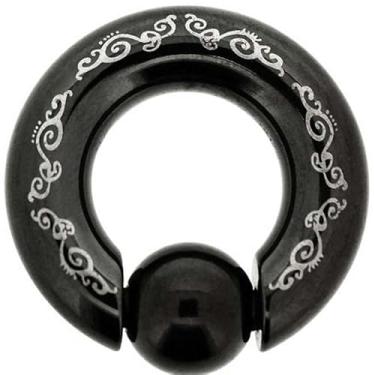 Imagem de MoDTanOiz - Flesh tunnels 8 g (3 mm) a 00 g (10 mm) Piercing de orelha cativo ringCBR para alargadores de orelha calibre expansor strecher Piercing