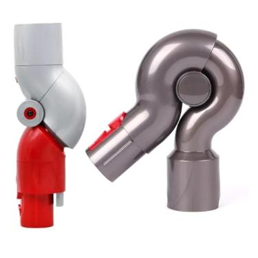 Imagem de Hujscufdjy Adaptador alto e inferior de liberação rápida ferramenta superior cotovelo aspirador de pó acessório, compatível com Dyson V7 V8 V10 V11 V15 (alto e inferior)