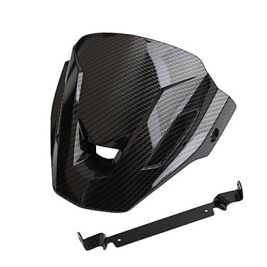 Imagem de Minho Para-brisa de fibra de carbono de motocicleta adequado para Honda Grom Msx 125 SF 2017-2020 para-brisas