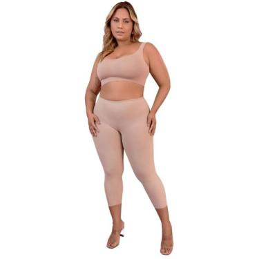 Imagem de Calca Capri Feminina Segunda Pele Conforto Ajuste Perfeito Para Treino