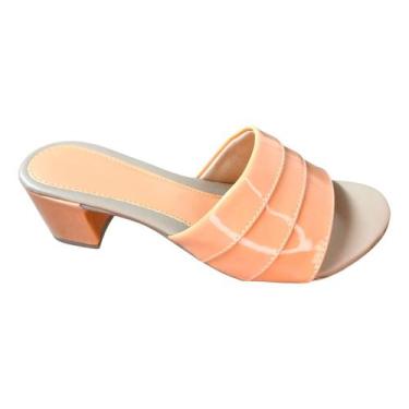 Imagem de Tamanco Salto Baixo Bloco Cores Diversas Confort - Aranto Calçados, Co