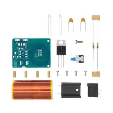 Imagem de Mini Tesla Coil Kit, Tecnologia de luzes vazias, Peças DIY, Magic Prop