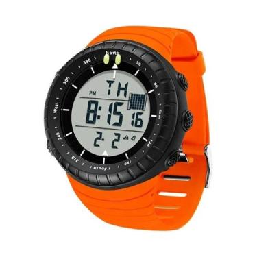 Imagem de Relógio Esportivo Digital LED À Prova D'Água Com Grande Mostrador Para