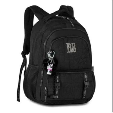 Imagem de Mochila de Costas Escolar Feminina Rebecca Bonbon Sweet Dreams Preta c