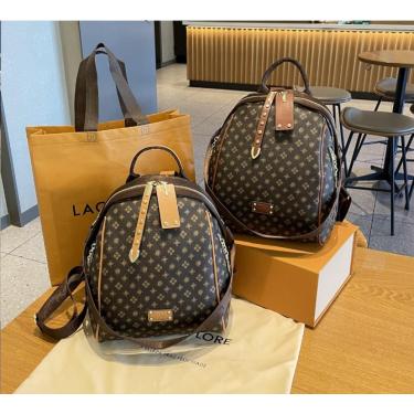 Imagem de Bolsa Mochila Feminina Lace Lore 20678 Monograma Luxo