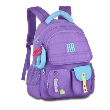 Imagem de Mochila de Costas Escolas Feminina Rebecca Bonbon matelassê coleção 20