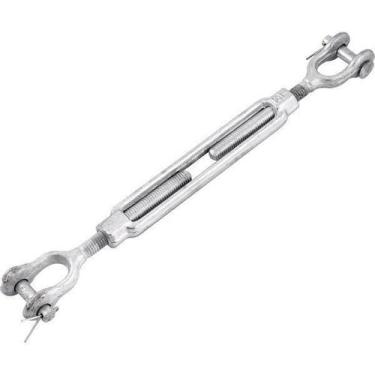 Imagem de Esticador Para Cabo De Aço 1/2 Manilha X Manilha Galvanizad - Vonder P