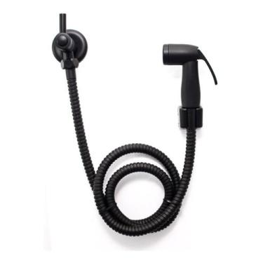 Imagem de Ducha Higienica Completa Preto Fosco - zrz