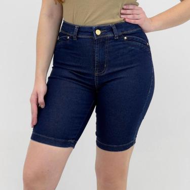 Imagem de Bermuda Young Style Jeans Ciclista Feminina-Feminino