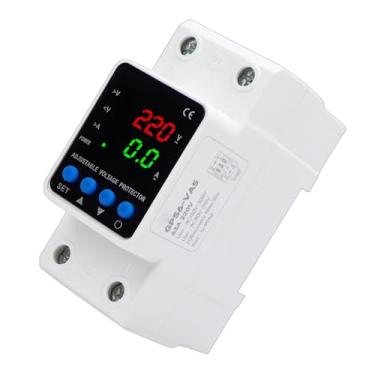 Imagem de aqxreight Protetor de Tensão Ajustável Display Digital sobre Dispositivo de Proteção de Corrente de Subtensão Redefinição Automática para Vários Sistemas Elétricos