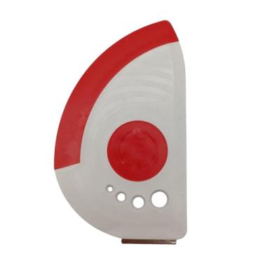 Imagem de MotiveTech Ferramenta de para raspar e cortar massa, portátil e versátil, ideal para chocolate, queijo pão, Vermelho