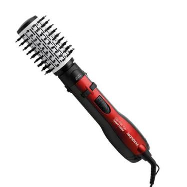 Imagem de Escova Rotativa Mondial ER09 Ceramic Íon Turbo 5x1 1200W Vermelho, 220