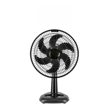 Imagem de Ventilador de Mesa 30cm Turbo 6 Pás Oscilante 3 Velocidades 55W Preto Power Forte 127/220V(220V)