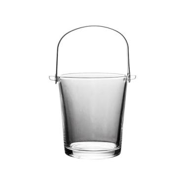 Imagem de Balde de gelo de vidro para festa, champanhe, cerveja, refrescante, bebida, banheira