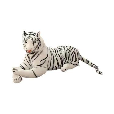 Imagem de Almofada De Pelúcia Gigante De Tigre De 20-25CM, Animal Da Floresta Re