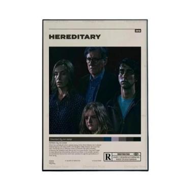 Imagem de Pôster De Arte De Parede De Filme De Terror Clássico Hereditário Minim