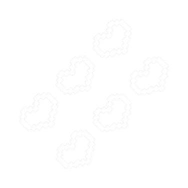 Imagem de Adesivos Decorativos Para Janela De Carro Em Forma De Coração À Prova 