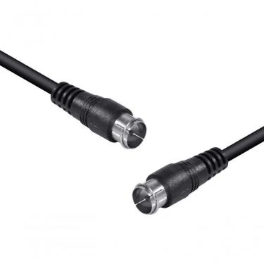 Imagem de Cabo Coaxial F Macho X F Macho 2 Metros Para Antena Cf+f-2 - Pc / 10