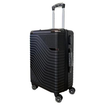 Imagem de Mala De Viagem Grande 60x38x25 Abs Rodinhas 360 Expansivel - MODELO2PR