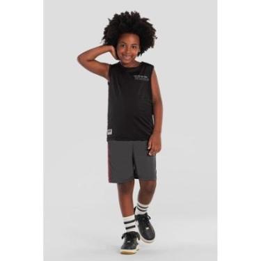 Imagem de Bermuda infantil menino esportiva Brandili Active-Masculino
