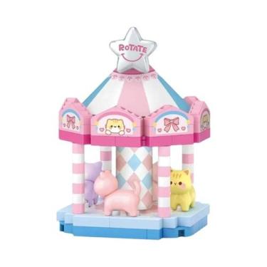 Imagem de Kit De Blocos De Montar De Carrossel Pirata Para Meninas, Brinquedo In