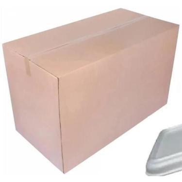 Imagem de Tampa De Isopor Retangular Para M500 500Ml Ultra C/400