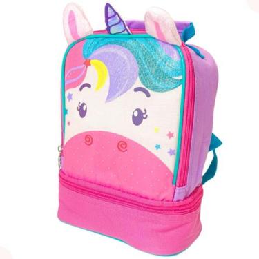 Imagem de Lancheira Térmica Escolar Passeio Infantil Unicórnio - Clio